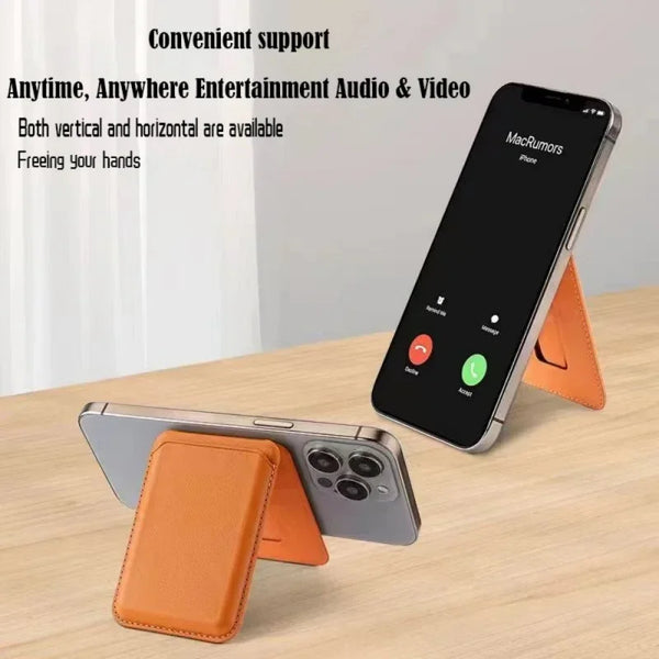 Magnetic Wallet with Stand