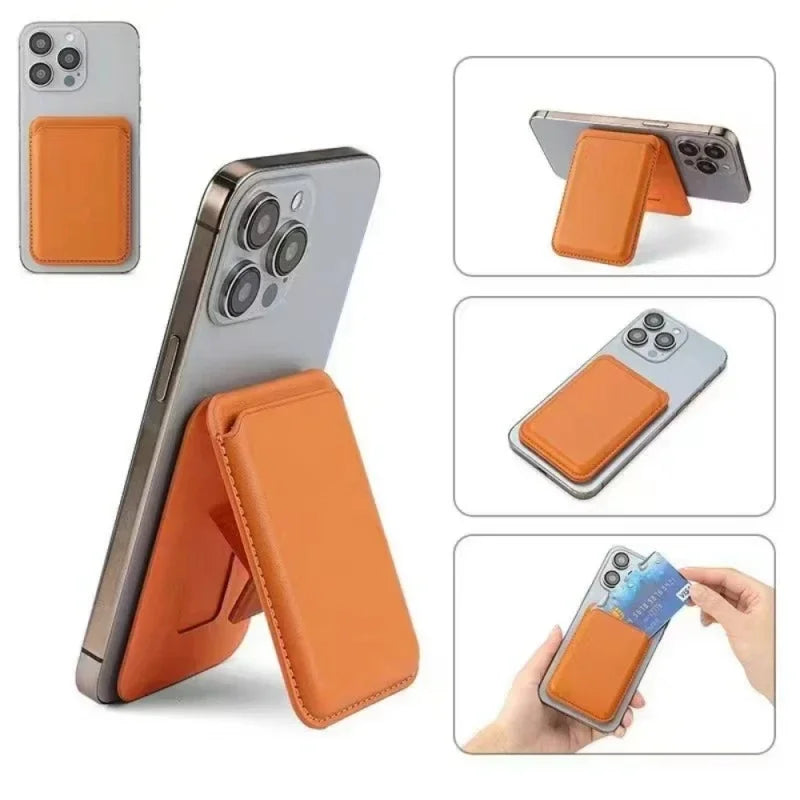 Magnetic Wallet with Stand